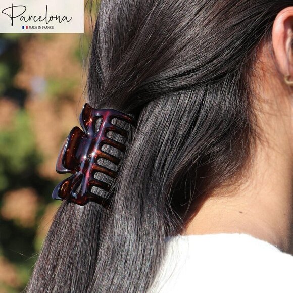 French Celluloid Hair Claw 3\